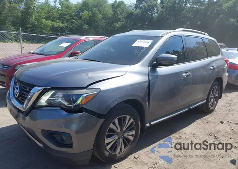2017 Nissan Pathfinder Sv from USA, damaged, VIN 5N1DR2MM2HC676455